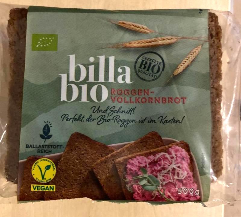 Fotografie - Roggen-vollkornbrot Billa Bio