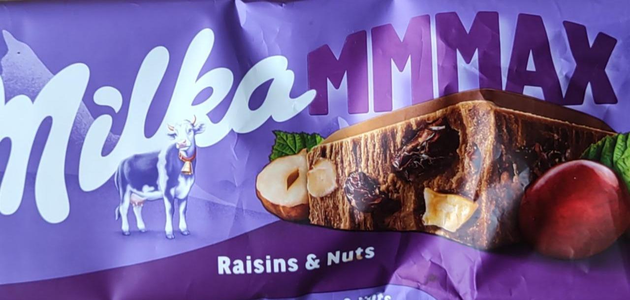 Fotografie - Raisins & nuts mmmax Milka