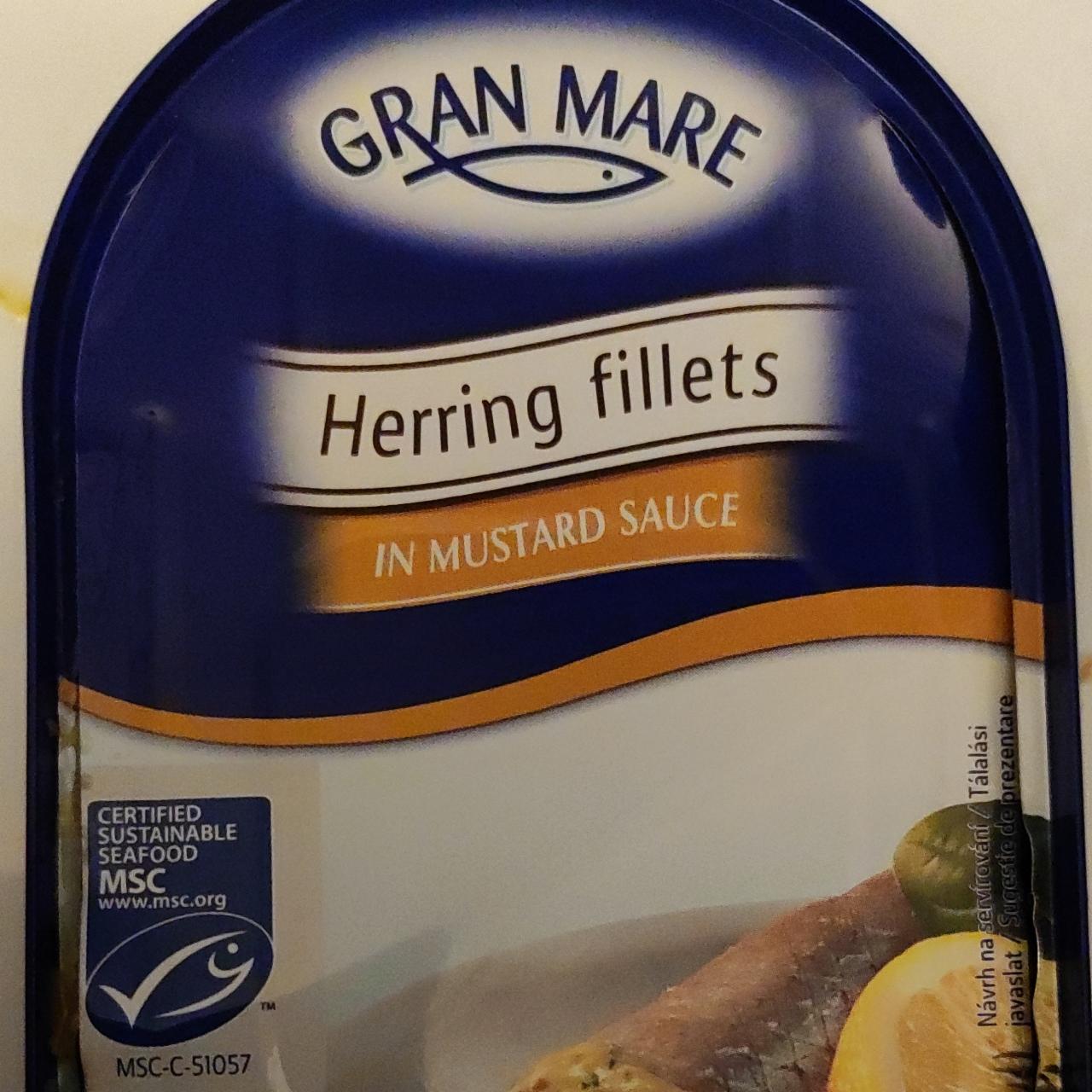 Fotografie - Herring fillets in mustard sauce Gran Mare