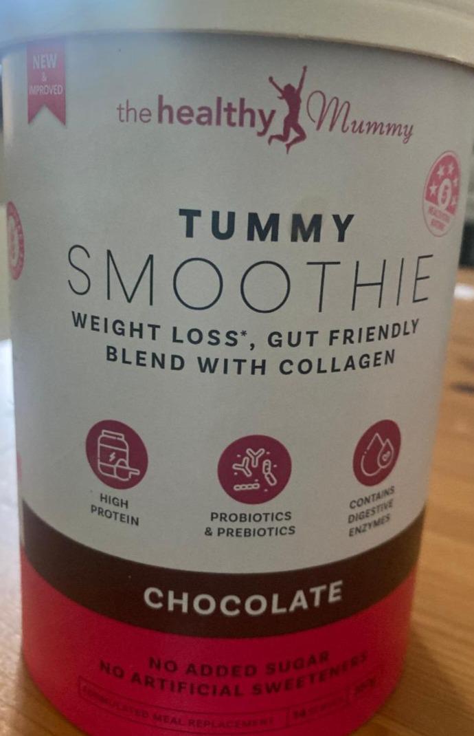 Fotografie - Tummy smoothie chocolate The heatlhy mummy