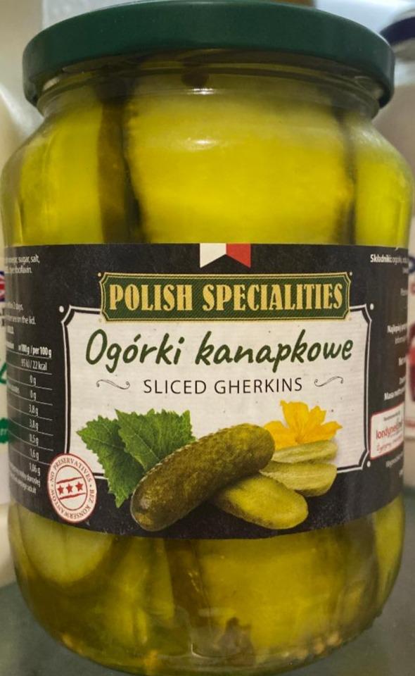 Fotografie - Sliced Gherkins Polish Specialities