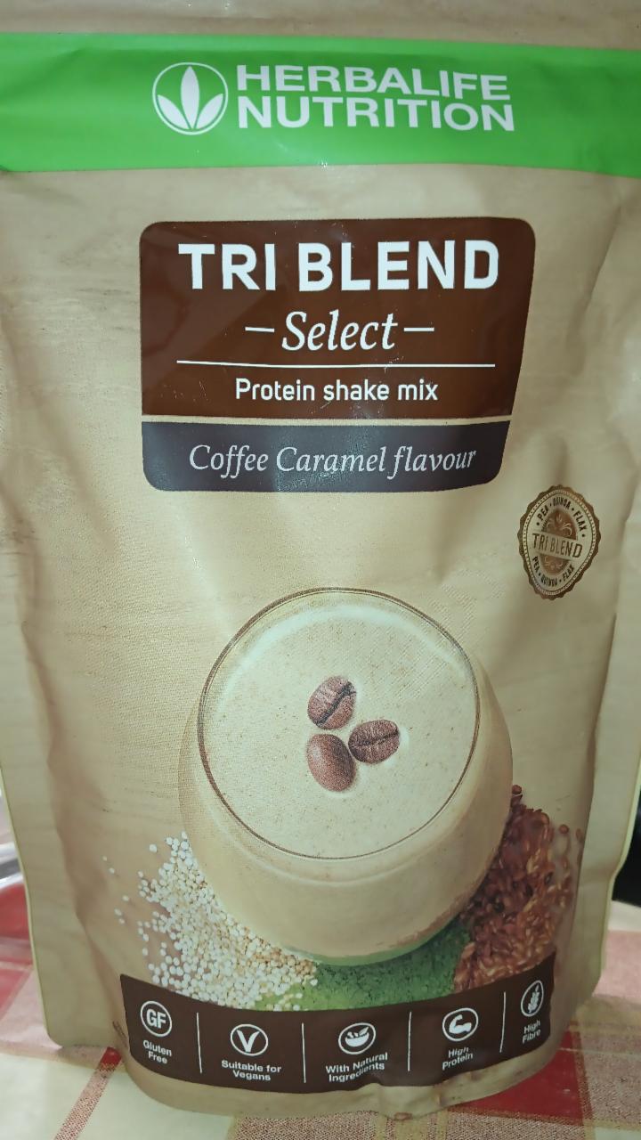 Fotografie - Tri Blend Protein shake coffee caramel