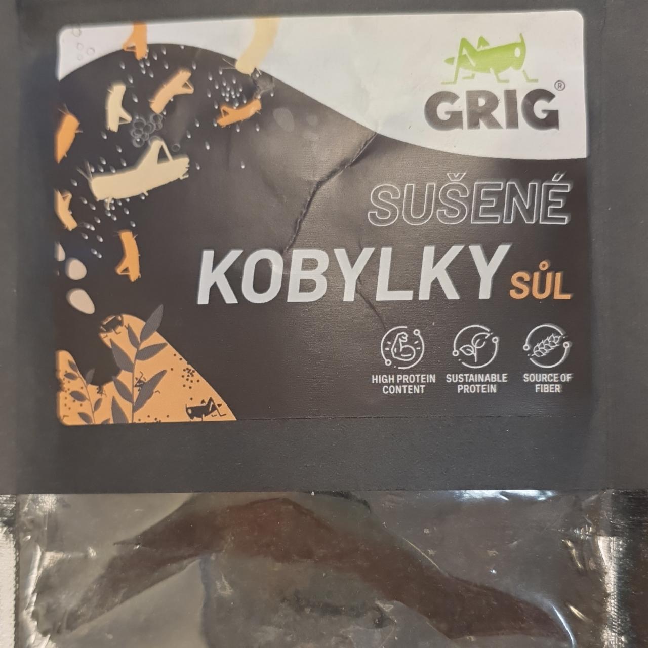 Fotografie - Kobylky sušené sůl Grig