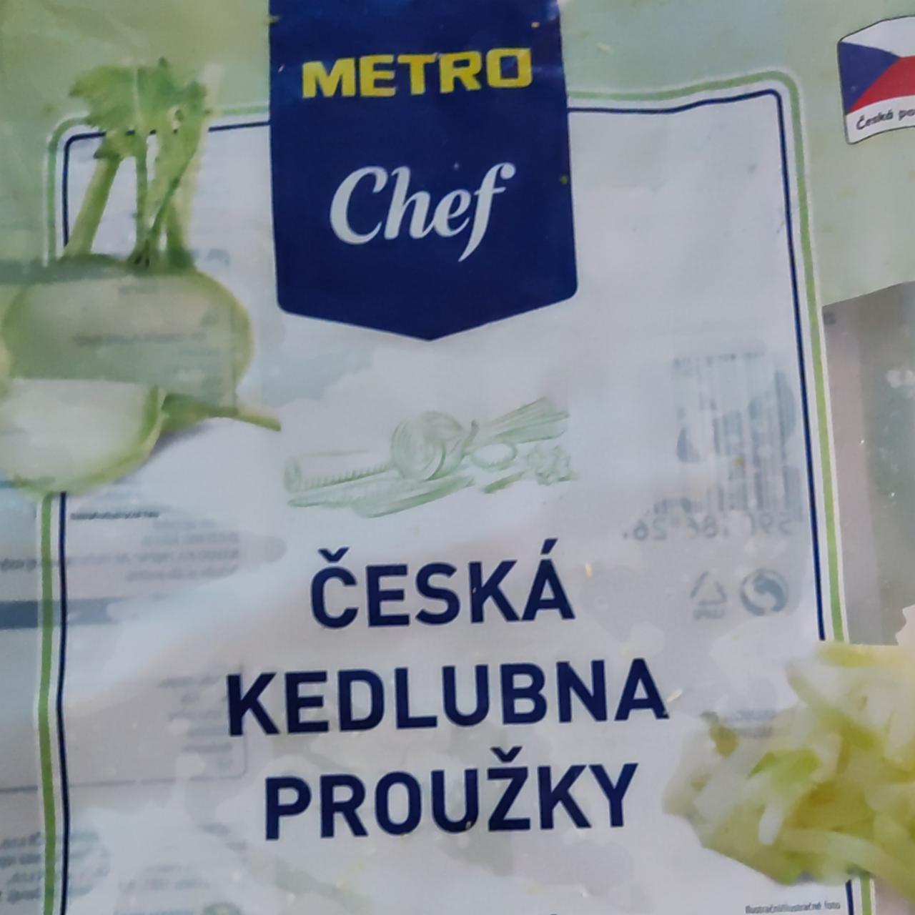 Fotografie - Česká kedlubna proužky Metro Chef