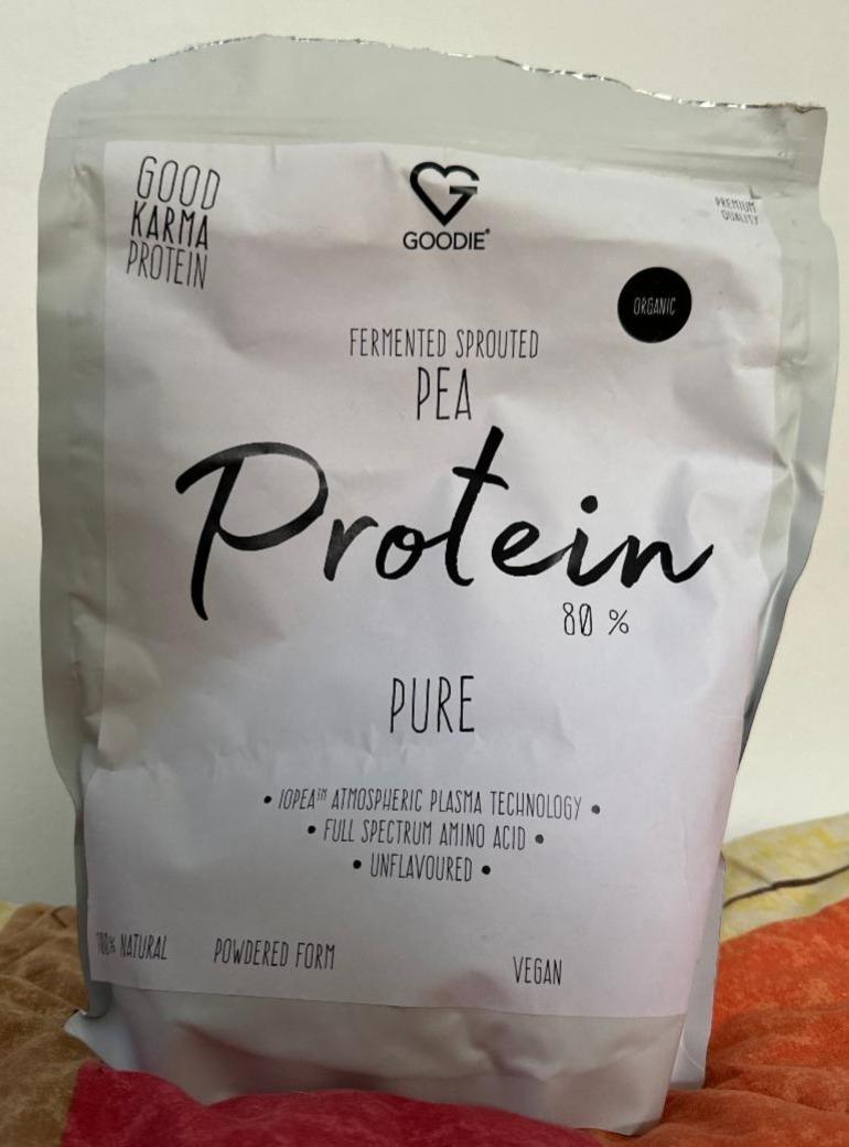 Fotografie - Fermented sprouted pea protein pure Goodie