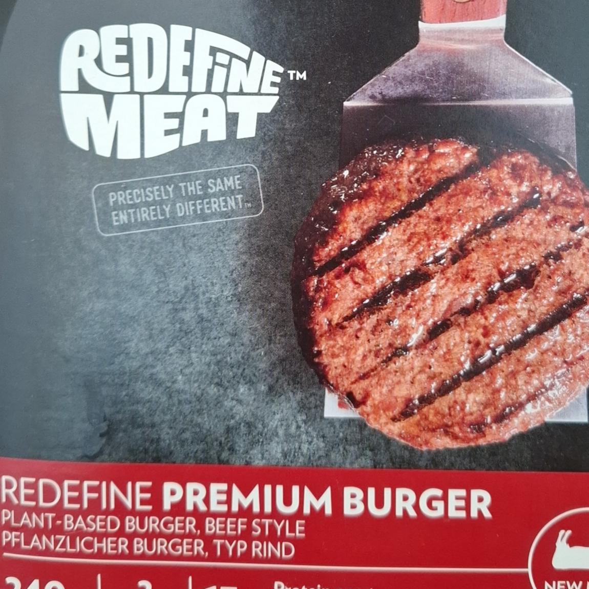 Fotografie - Premium burger beef style Redefine Meat