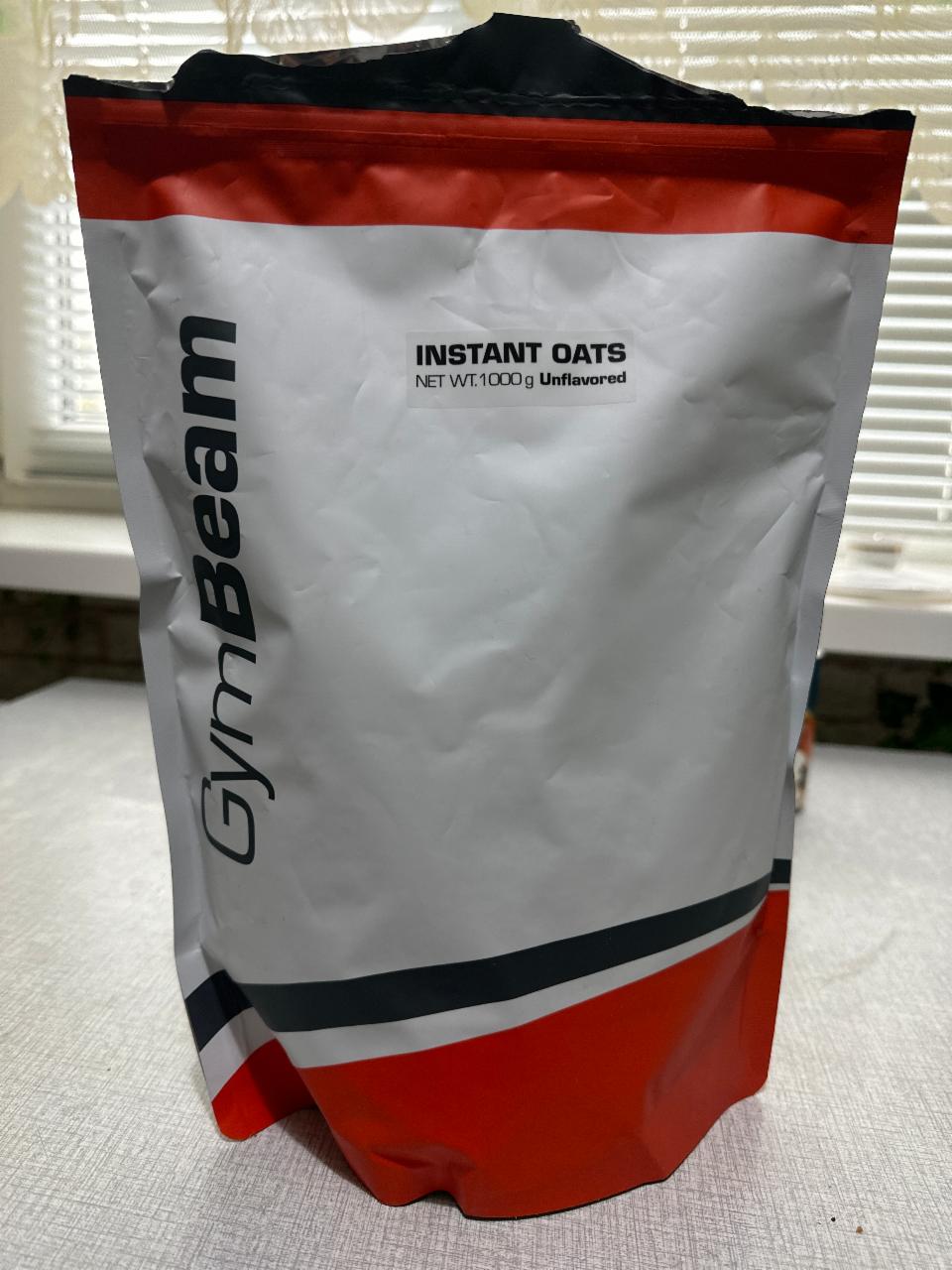 Fotografie - Instant oats unflavoured GymBeam