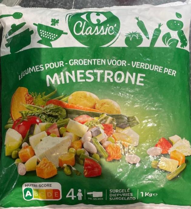 Fotografie - Minestrone Carrefour Classic