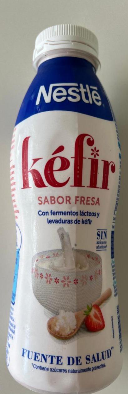 Fotografie - Kéfir sabor fresa Nestlé