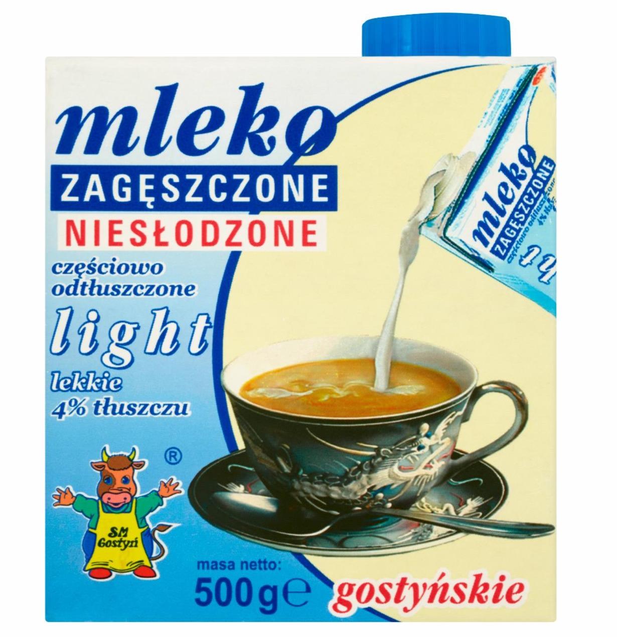 Fotografie - Mleko gostyńskie zagęszczone niesłodzone light 4% tłuszczu