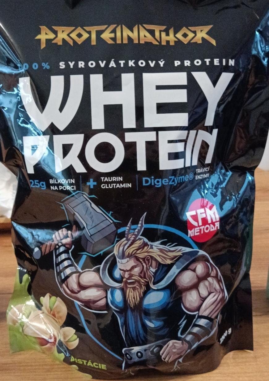 Fotografie - Whey protein pistácie Proteinathor