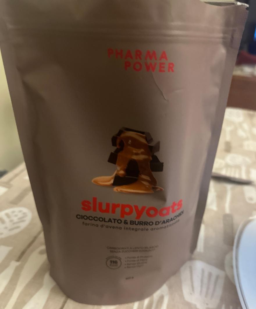 Fotografie - Slurpyoats cioccolato e burro d'arachidi Pharma power