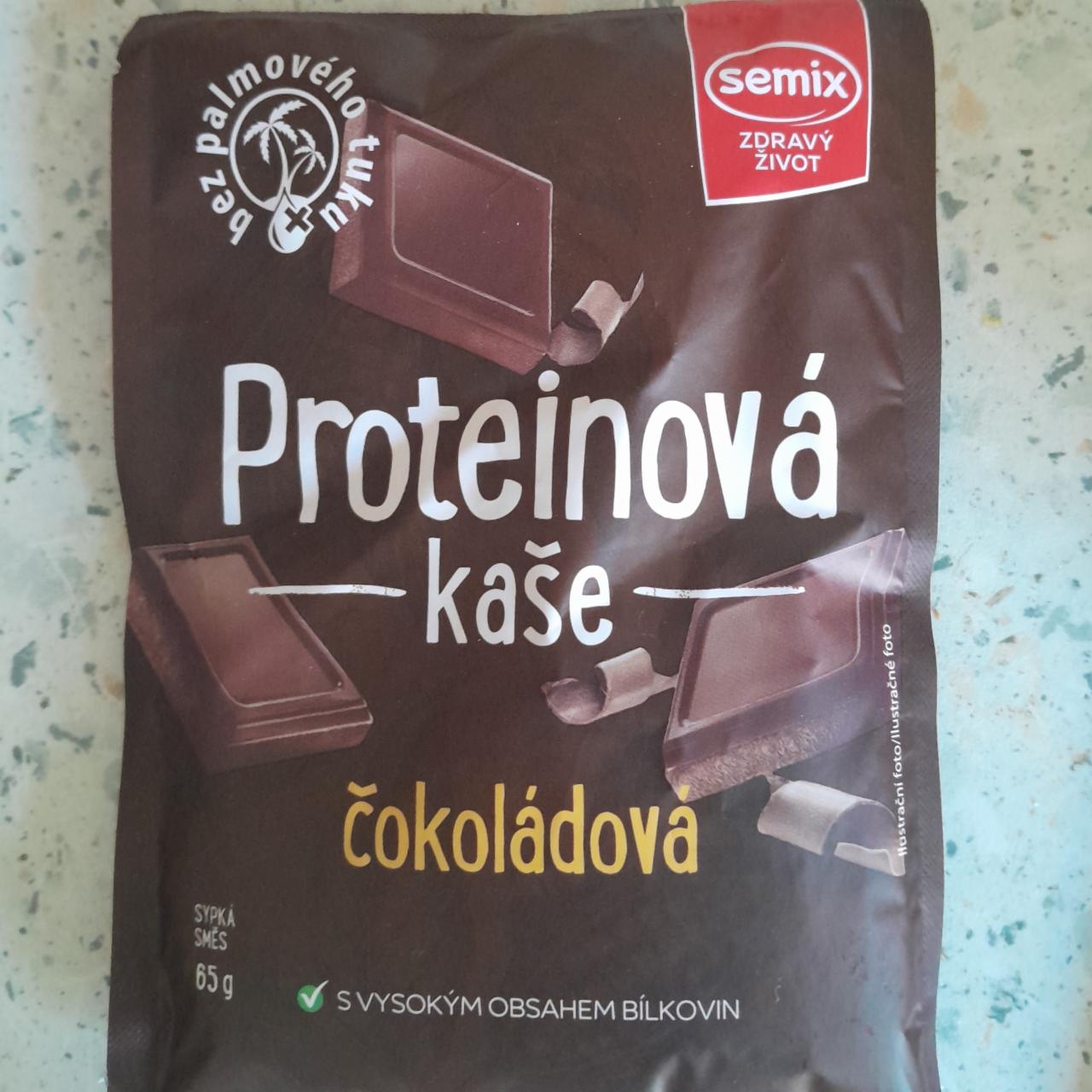 Fotografie - Proteinová kaše čokoládová Semix