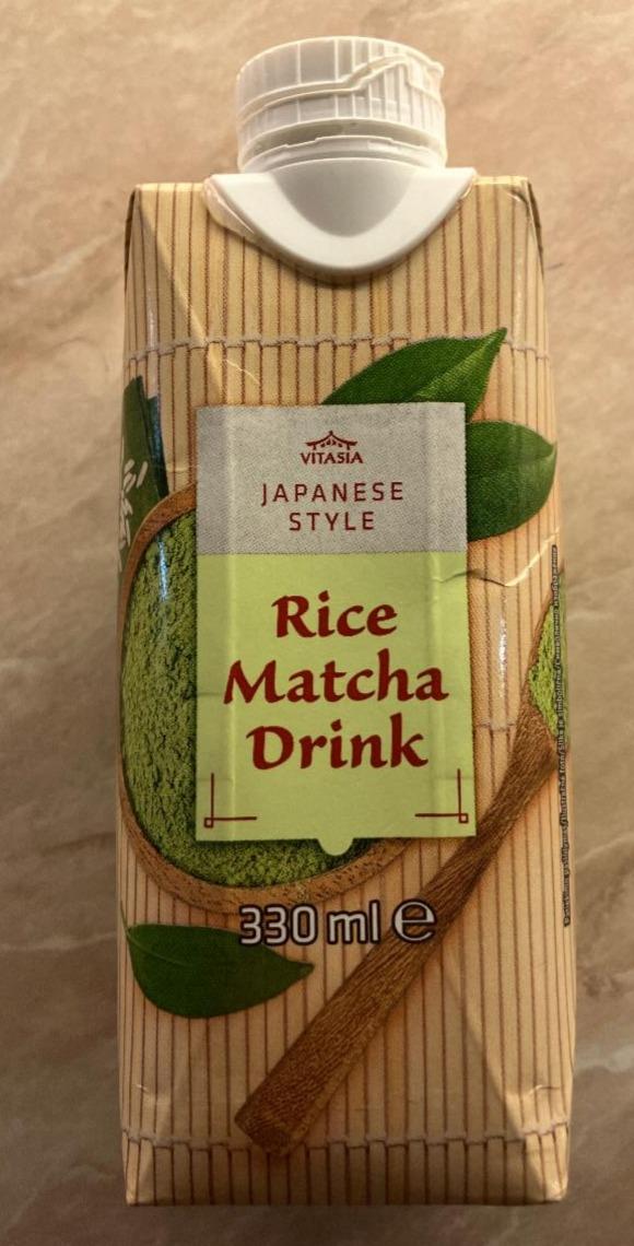 Fotografie - Rice matcha drink Vitasia Japanese style