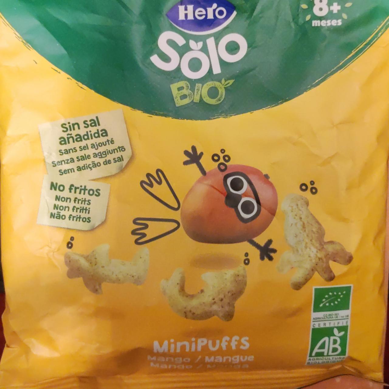 Fotografie - Solo bio minipuffs mango Hero