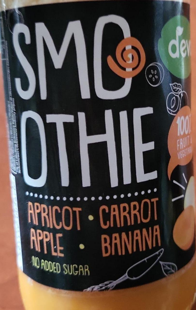 Fotografie - Smoothie apricot carrot apple banana Deva