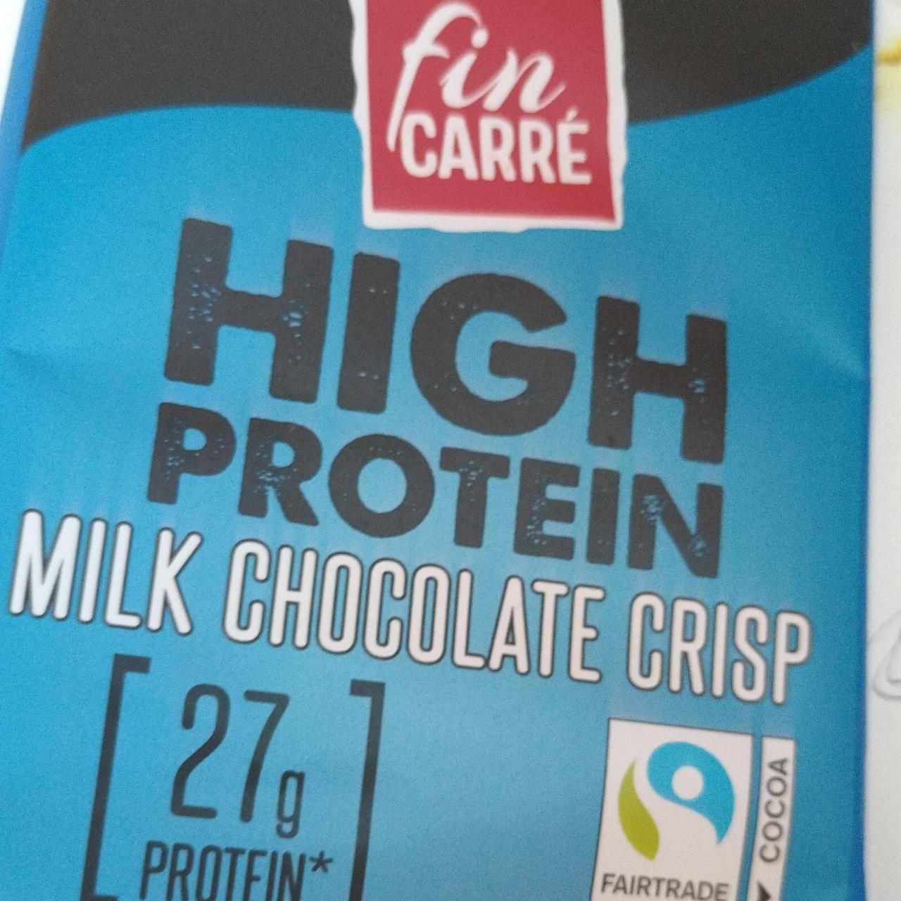 Fotografie - High protein chocolate crisp Fin Carré