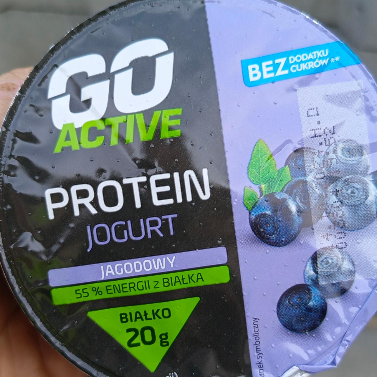 Fotografie - Protein jogurt jagodowy Go Active