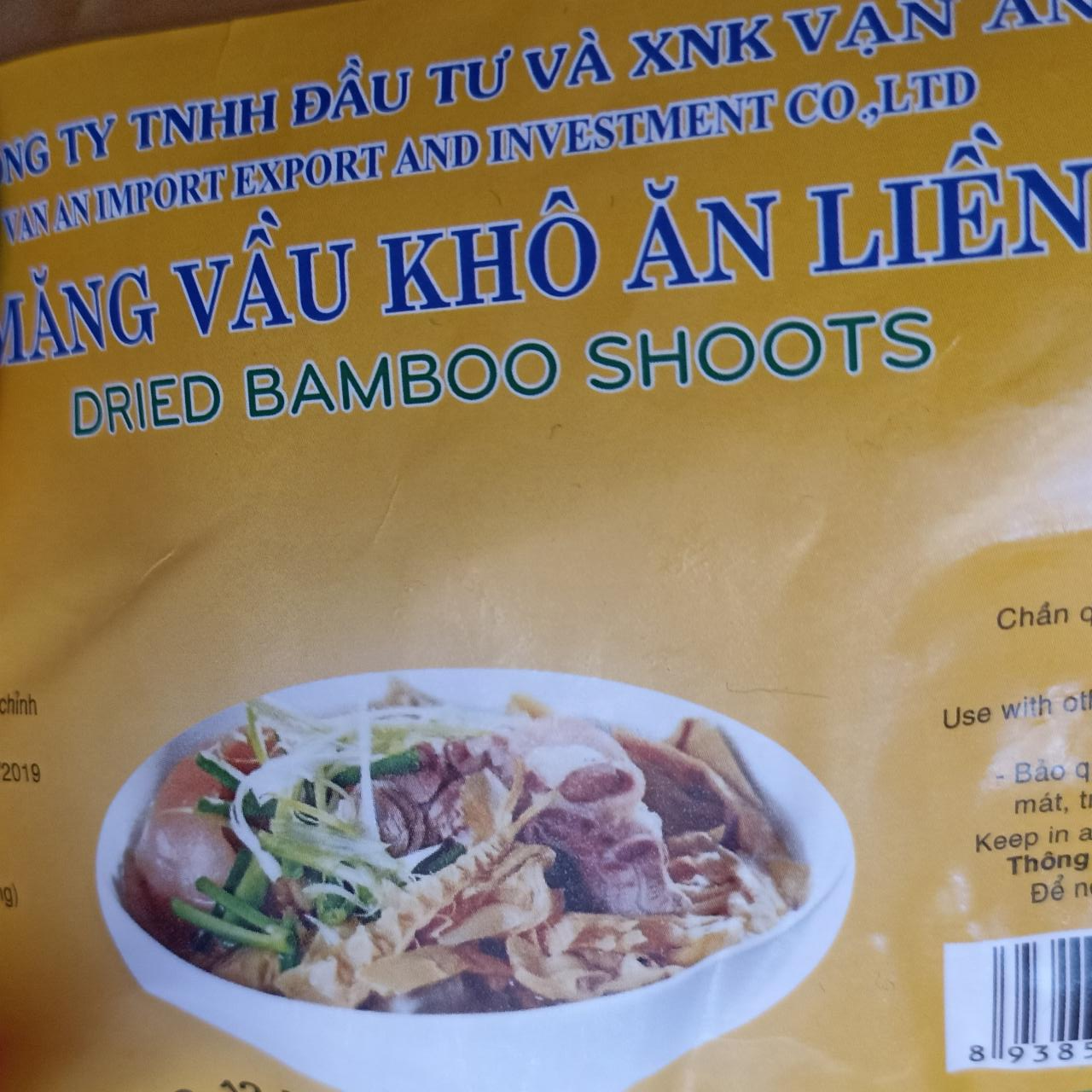 Fotografie - Dried bamboo shoots Van An