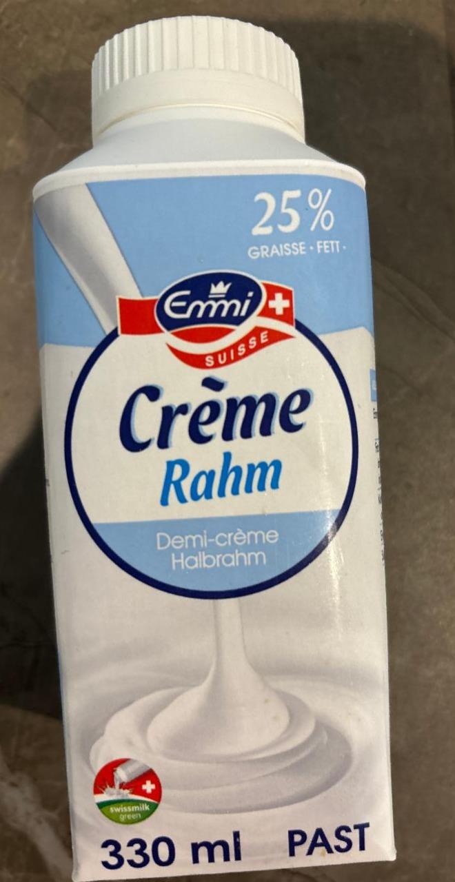 Fotografie - Crème rahm 25% fett Emmi