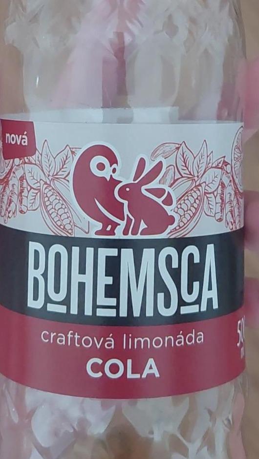 Fotografie - Craftová limonáda cola Bohemsca