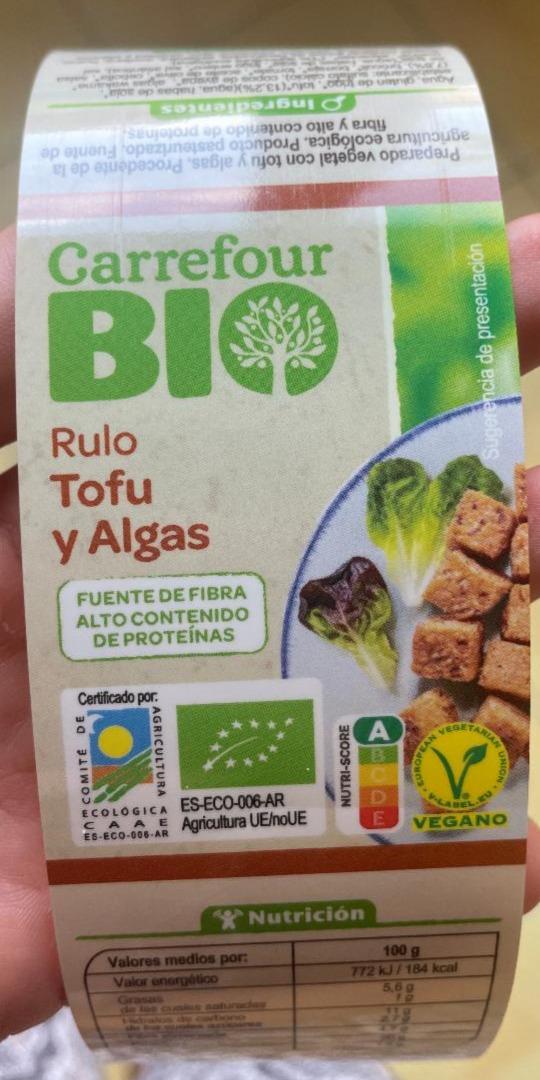 Fotografie - Rulo tofu y algas Carrefour Bio