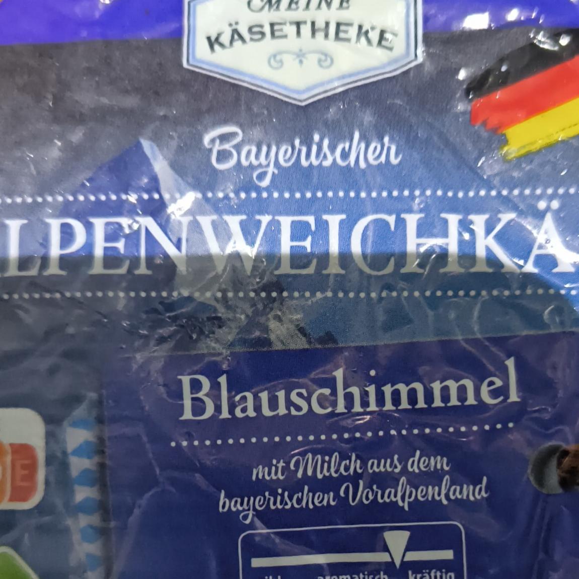 Fotografie - Alpenweichkase blauschimmel bayerischer Meine Käsetheke