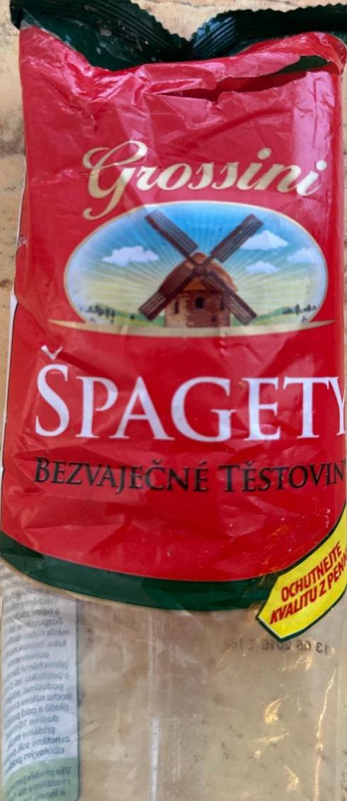 Fotografie - Špagety bezvaječné těstoviny Grossini