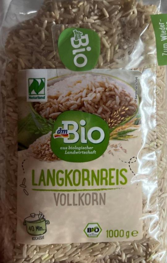 Fotografie - Langkornreis vollkorn dmBio