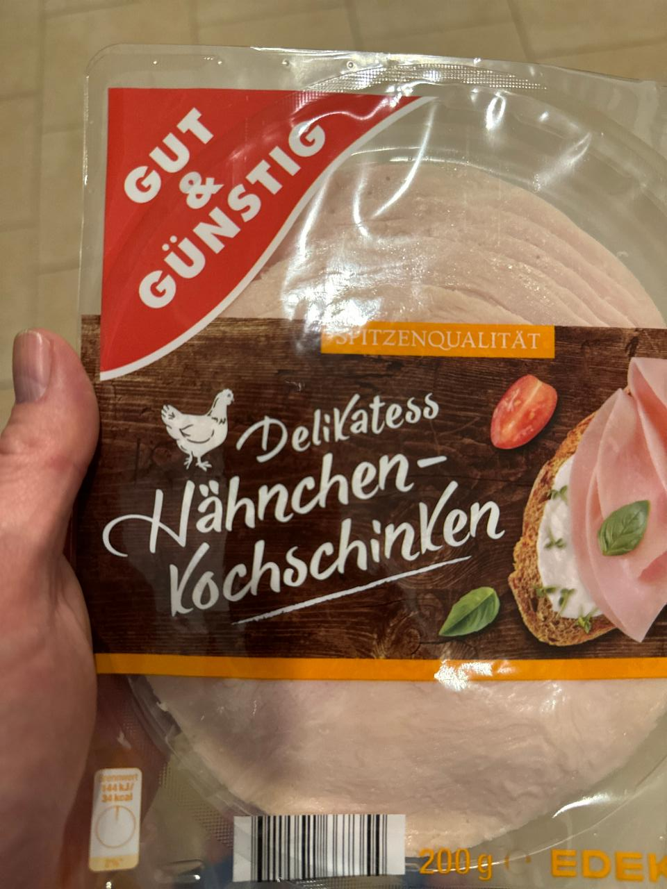 Fotografie - Hähnchen-kochschinken Gut&Günstig