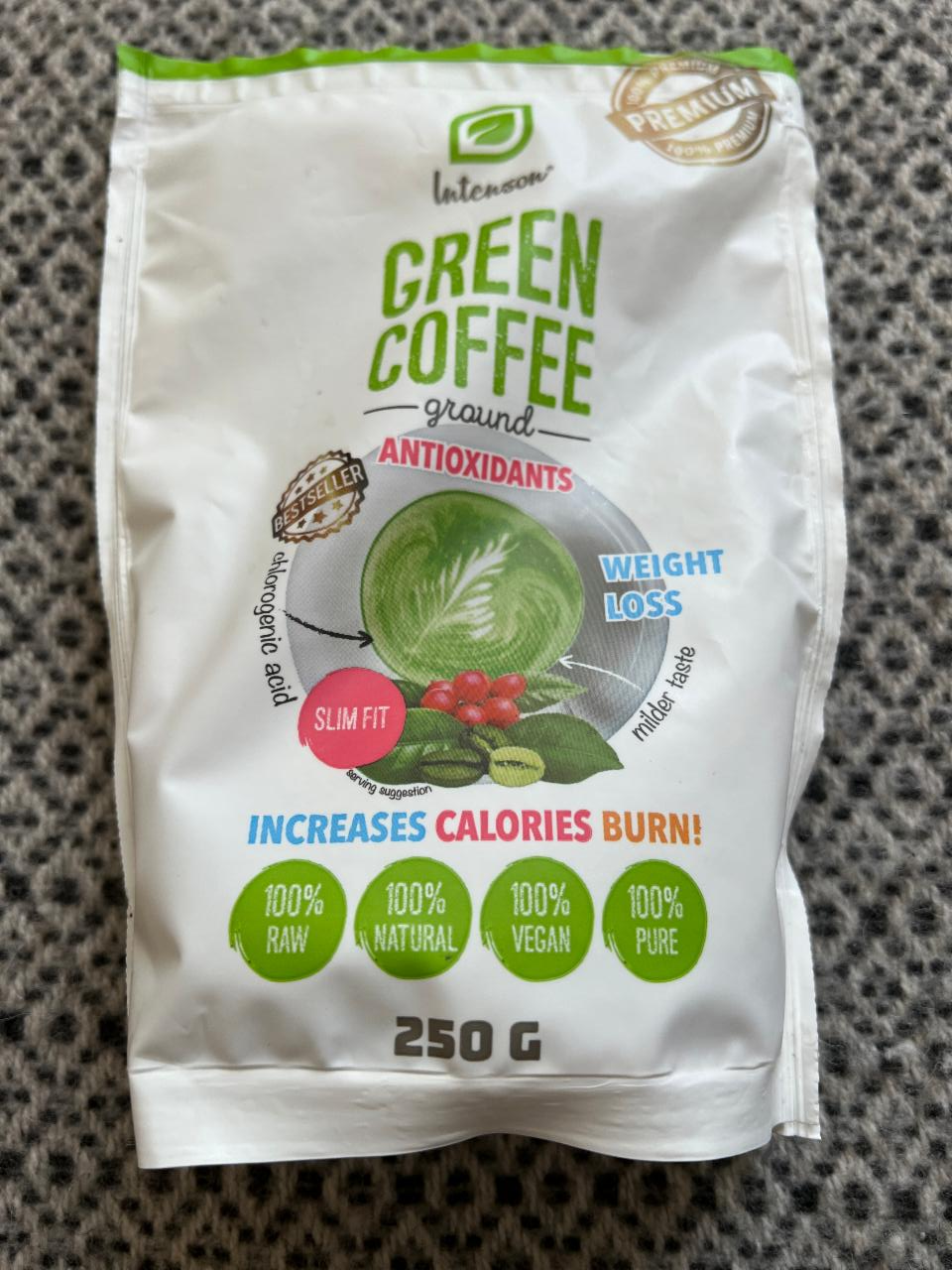 Fotografie - Green coffee ground Intenson Europe