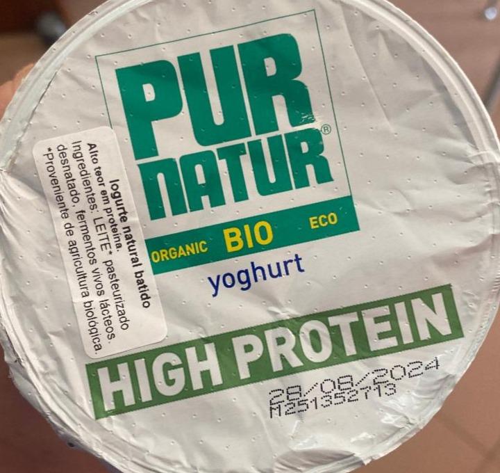 Fotografie - High proteín yogurt Pur natur