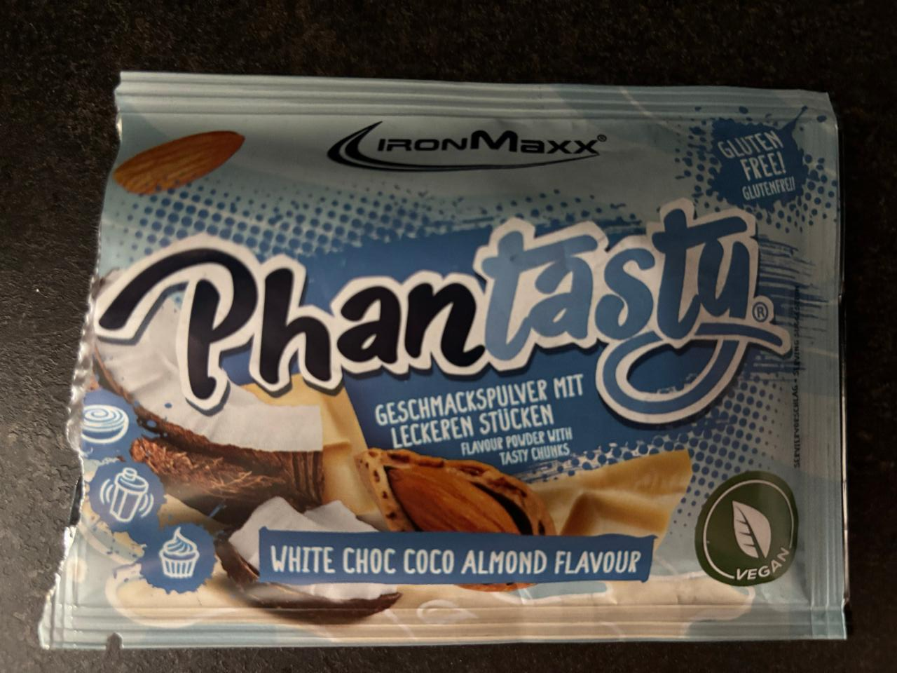 Fotografie - Phantasty white choc coco almond flavour IronMaxx