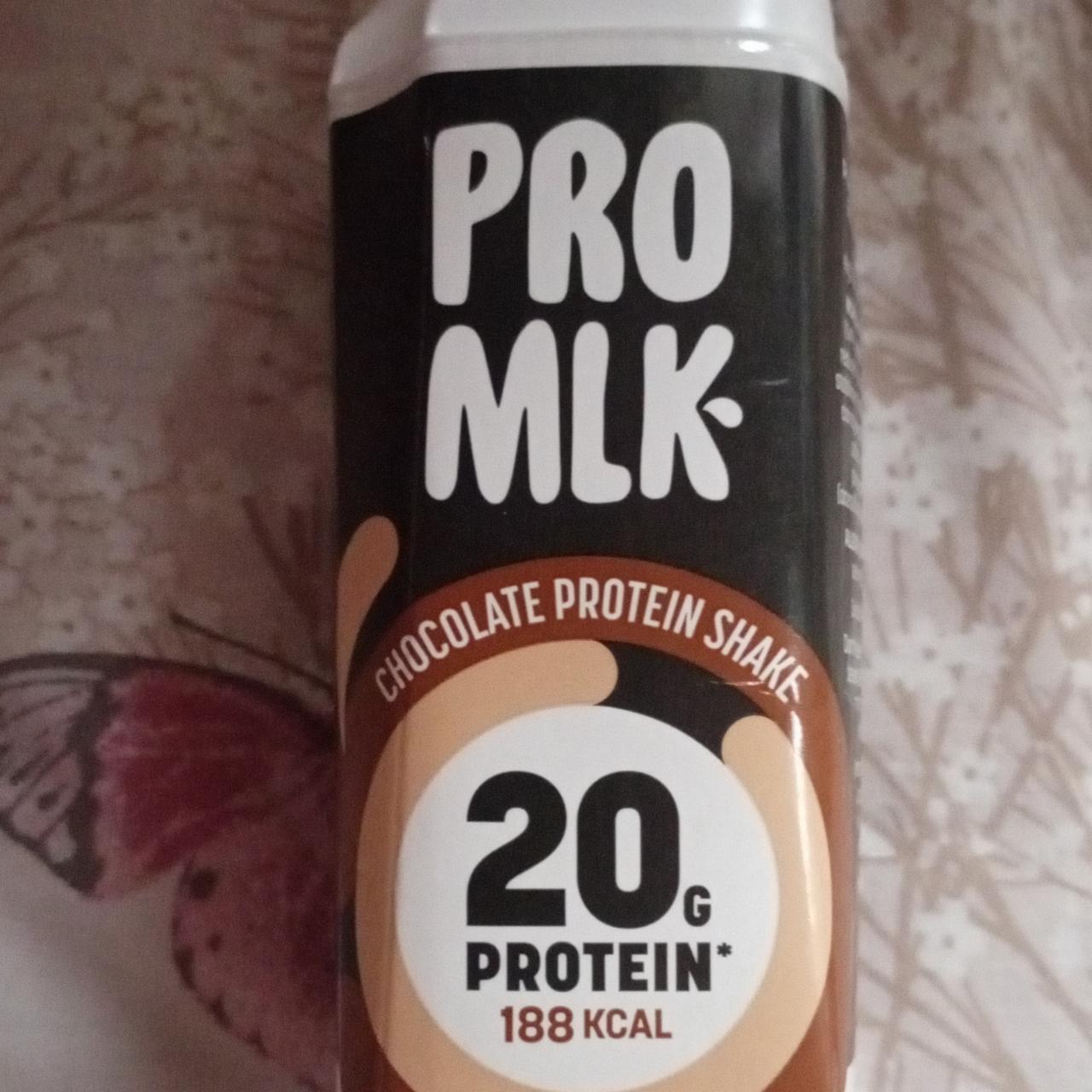 Fotografie - chocolate protein shake Pro Mlk