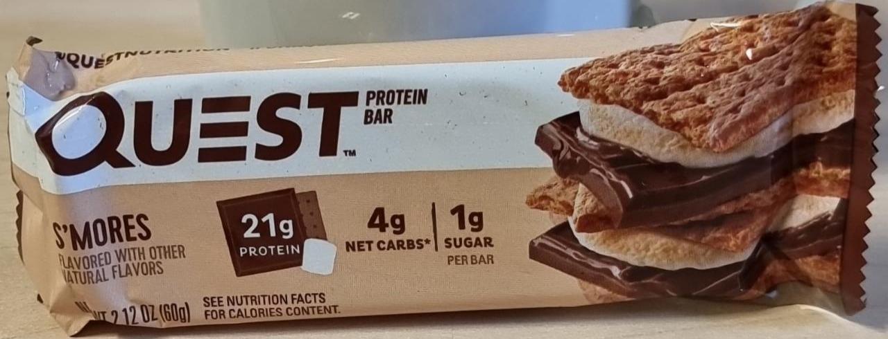 Fotografie - Protein bar s’mores Quest