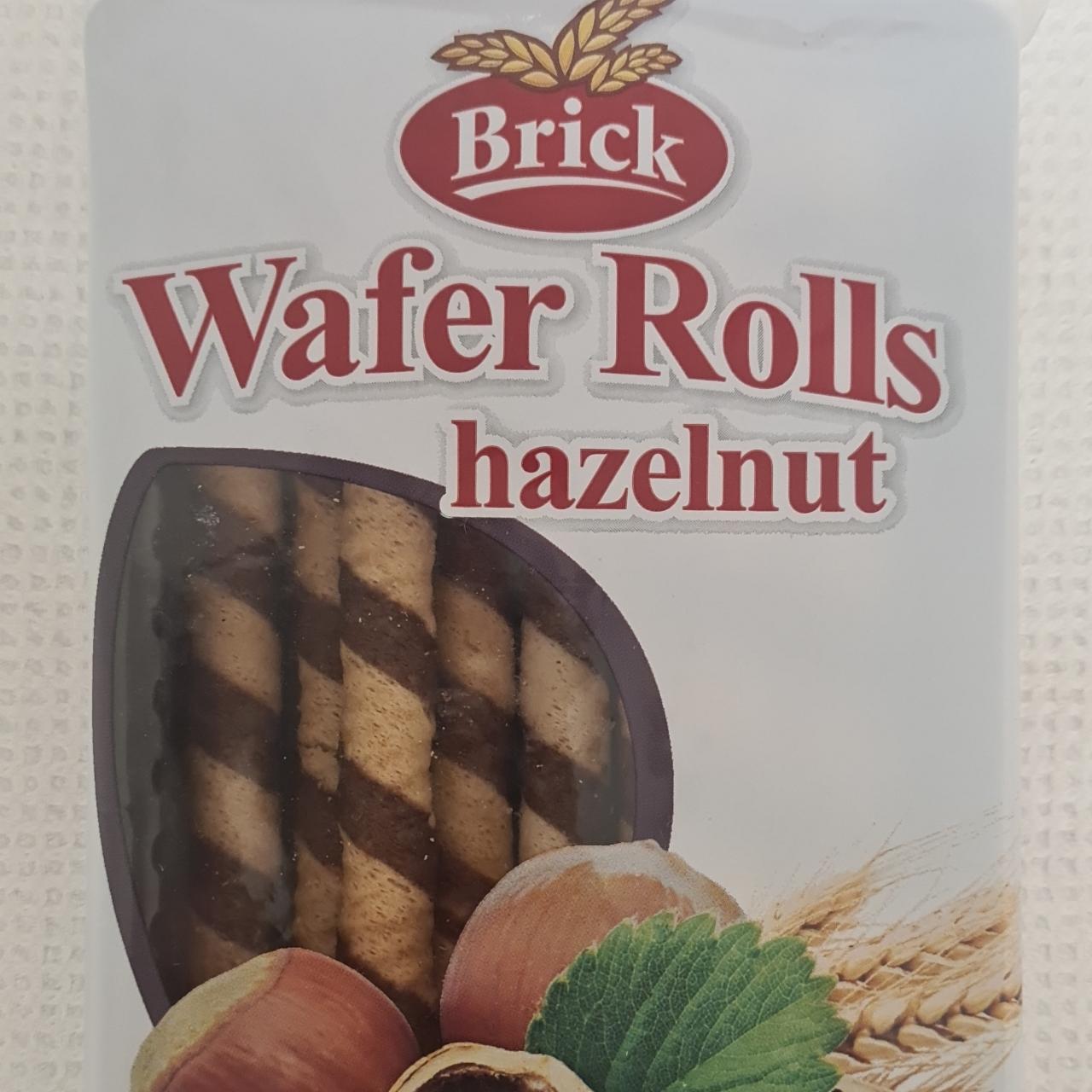 Fotografie - Wafer rolls hazelnut Brick