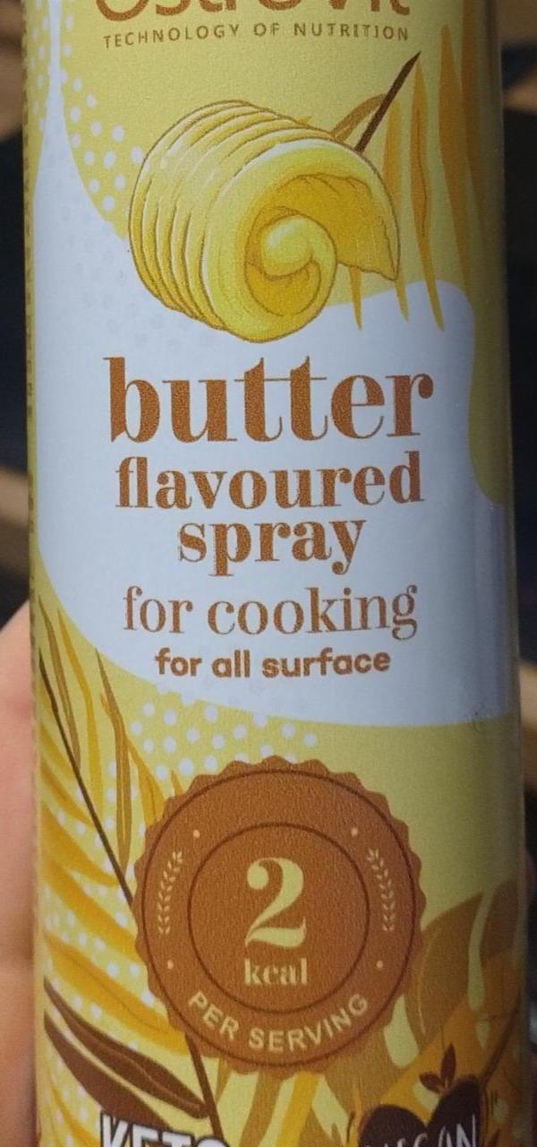 Fotografie - Butter flavoured spray for cooking OstroVit