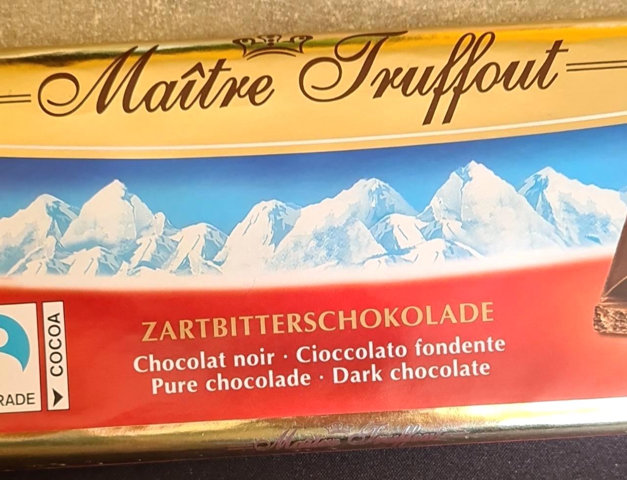 Fotografie - Zartbitterschokolade Maitre Truffout