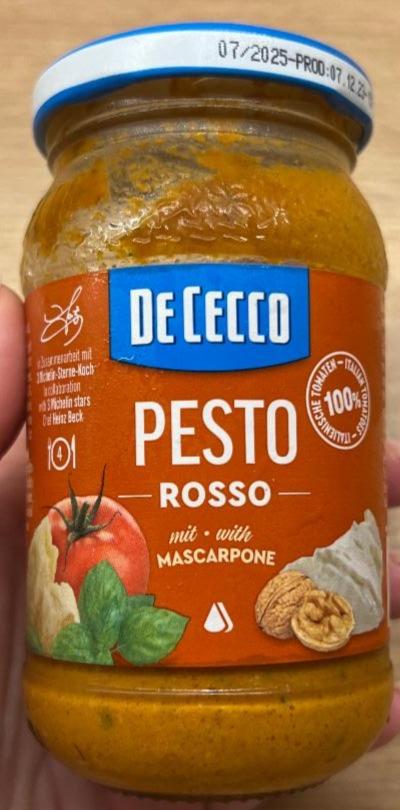 Fotografie - Pesto rosso mit mascarpone De Cecco