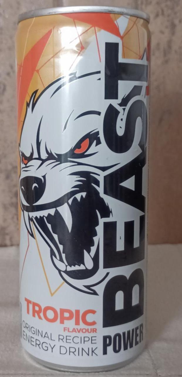 Fotografie - Tropic energy drink Beast Power