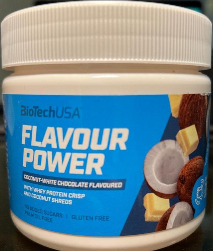 Fotografie - Flavour Power Coconut-White Chocolate BioTechUSA