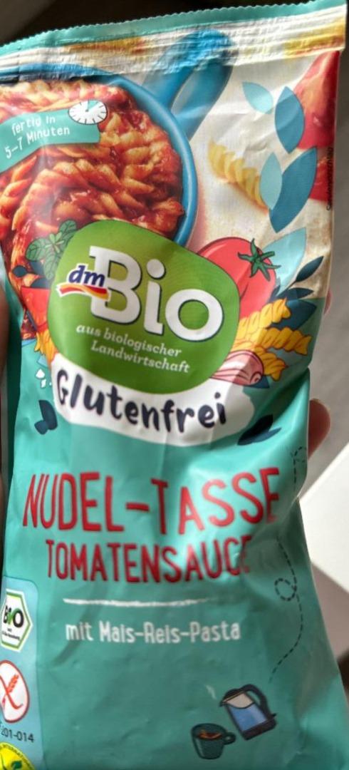 Fotografie - Nudel tasse tomatensauce dmBio