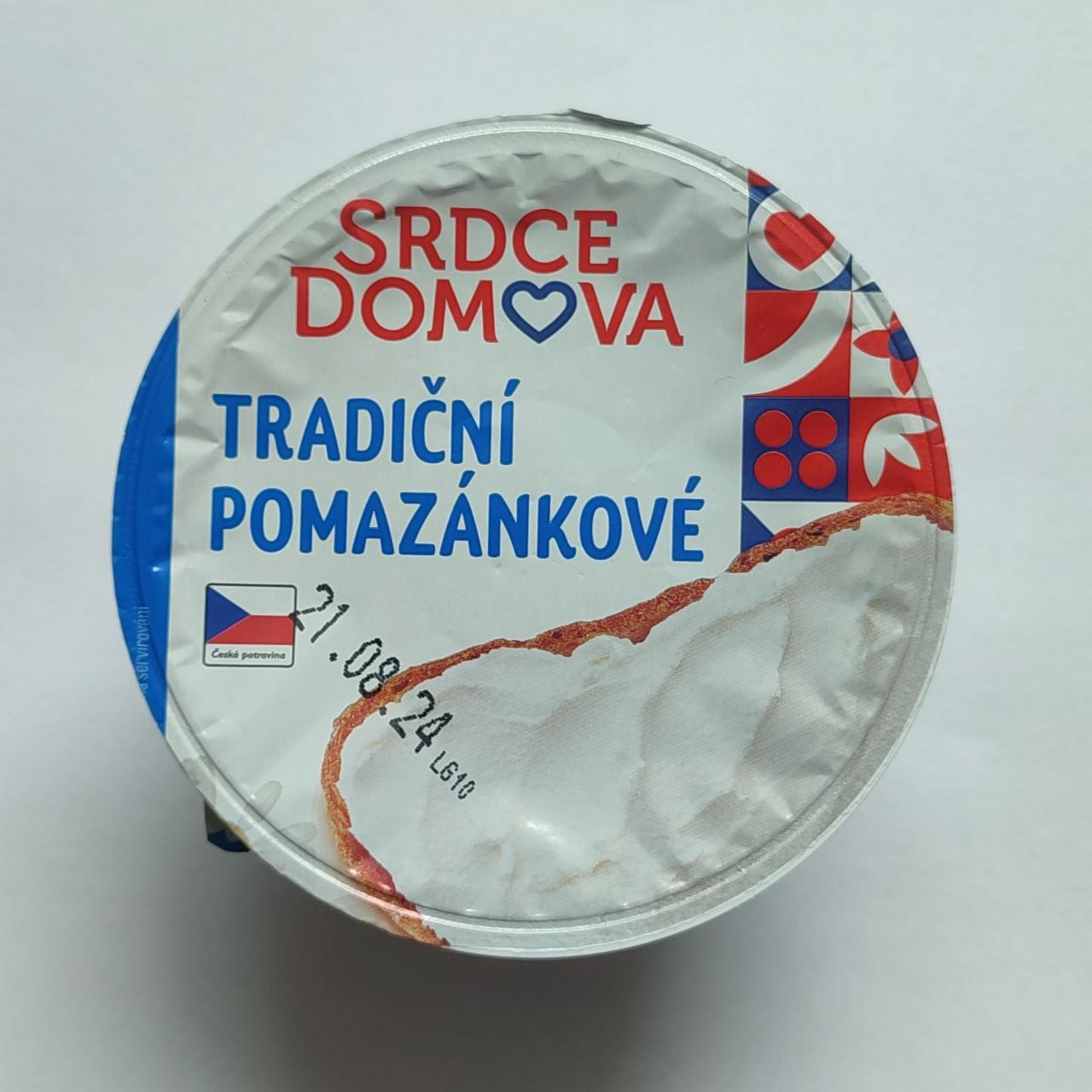 Fotografie - Tradiční pomazánkové Srdce domova