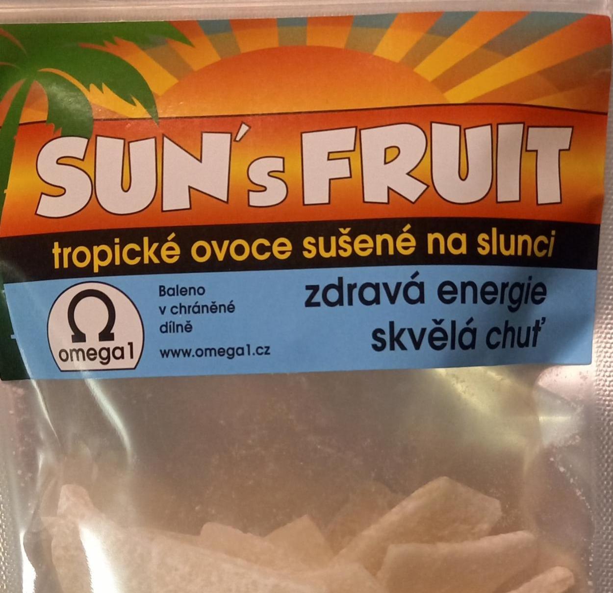 Fotografie - Tropické ovoce sušené na slunci kokos Sun'sFruit