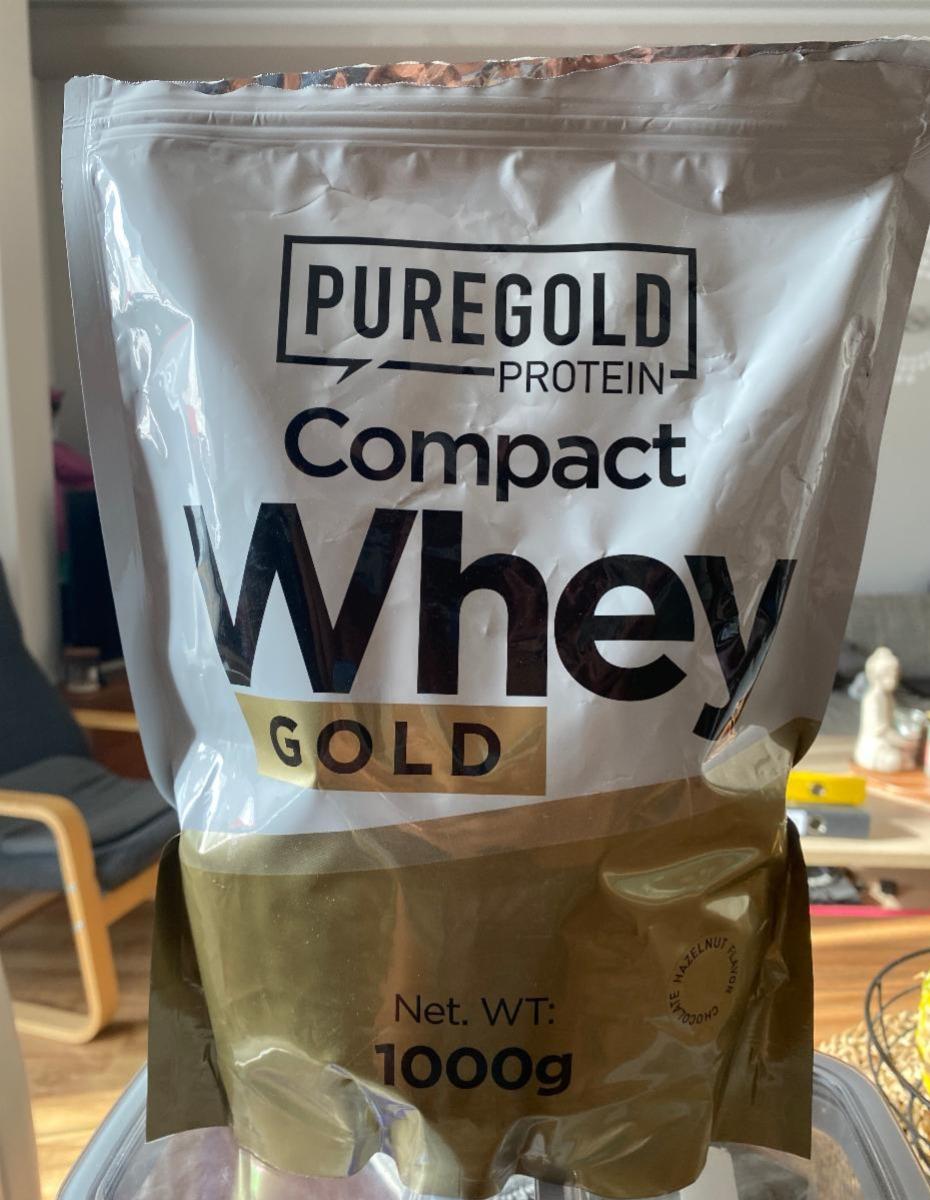 Fotografie - Compact whey gold chocolate hazelnut Puregold protein