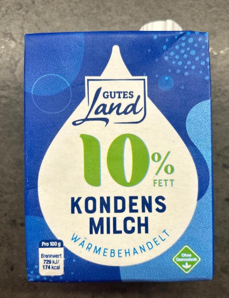 Fotografie - Kondensmilch 10% fett Gutes Land