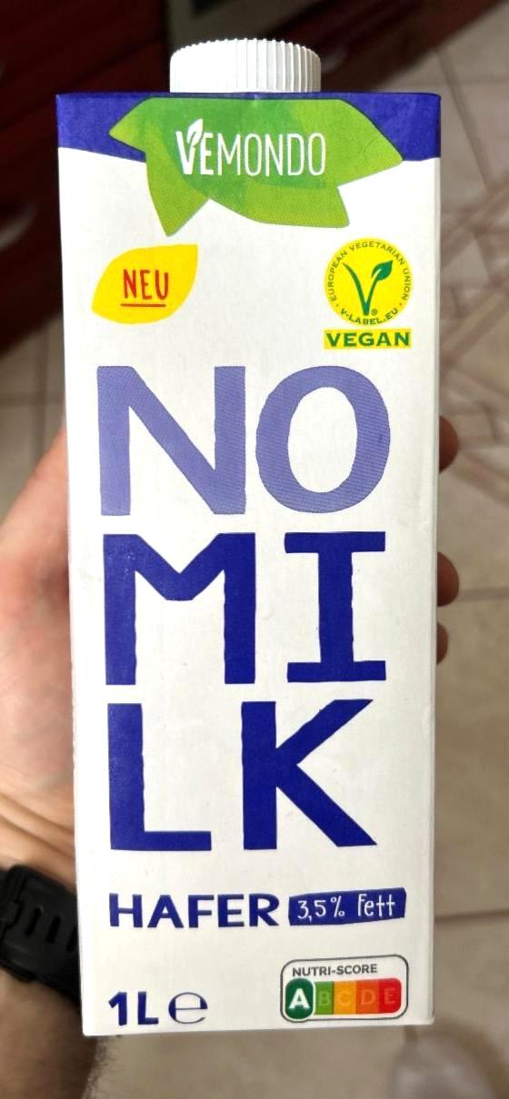 Fotografie - No Milk Hafer 3,5% Fett Vemondo