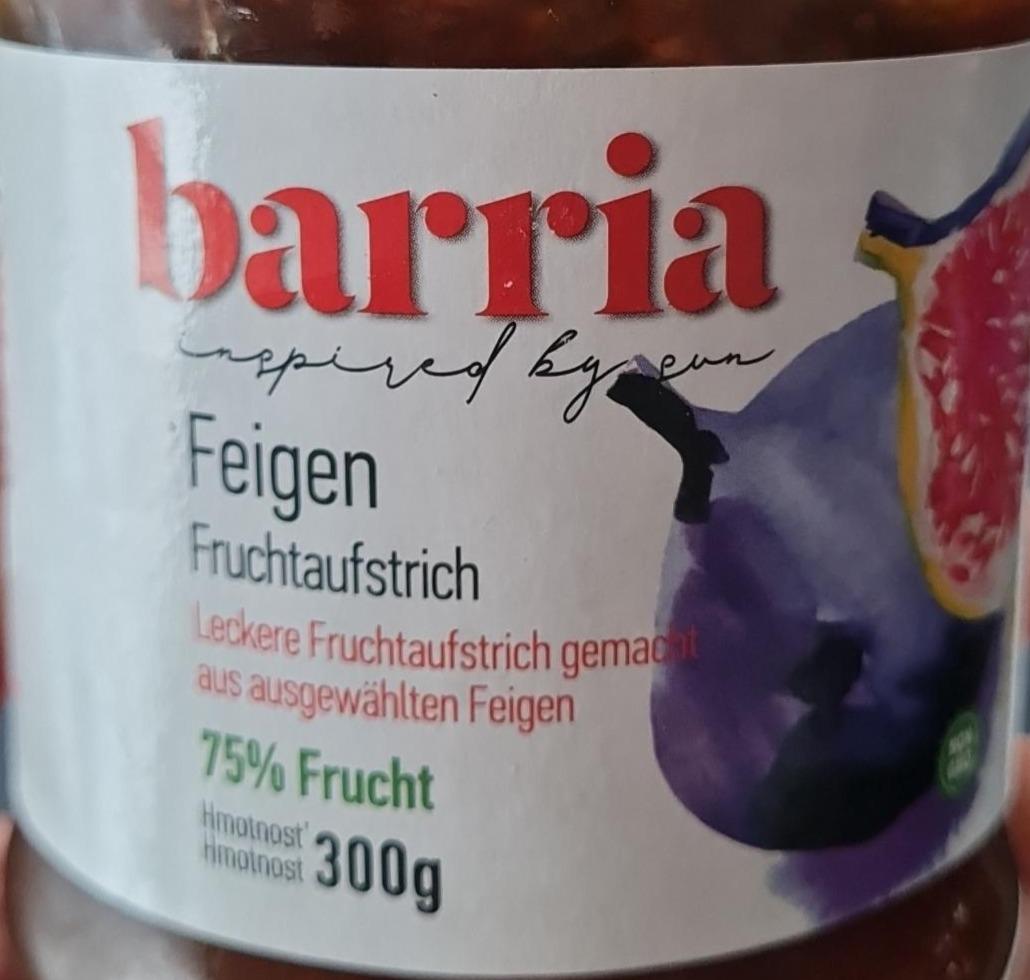 Fotografie - Feigen fruchtaufstrich Barria