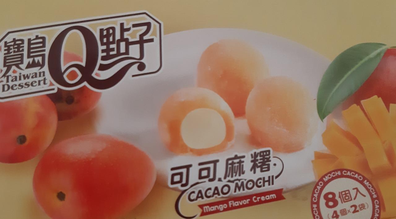 Fotografie - Cacao Mochi Mango Flavor Cream Q