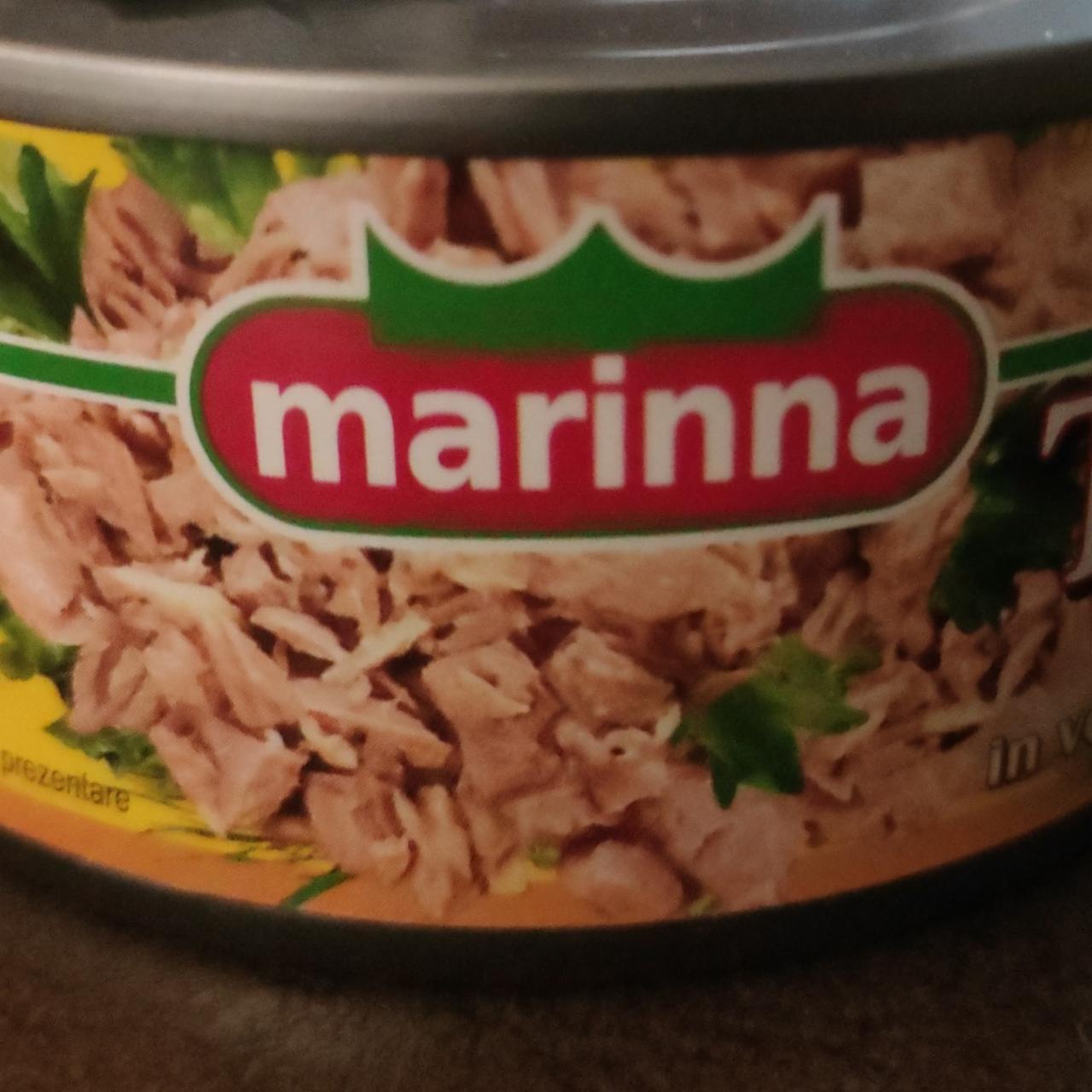 Fotografie - Tuna shredded in vegetable oil nd brine Marinna